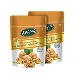 Happilo 100% Natural Premium Californian Inshell Walnuts