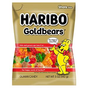 HARIBO Goldbears Gummy Candy Share Size
