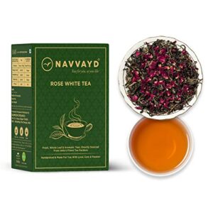 Navvayd Organic Rose White Tea