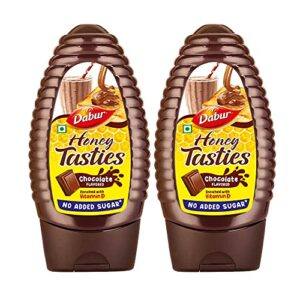 Dabur Honey Tasties Chocolate Syrup | Enriched with Vitamin D |No Added Sugar - 200gm (Pack of 2)