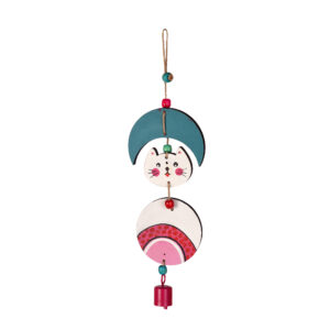 Hello Kitty Wind Chime in Pastel White (14x4) - Article : AAC-41-76-04-D