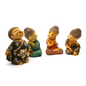 Lord Buddha Little Baby Monk Home decoration/Office decor Multi colour - WP0033