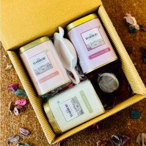 Loose Leaf Tea Combo Gift Box by Old Harbor Tea Brown - WP0109