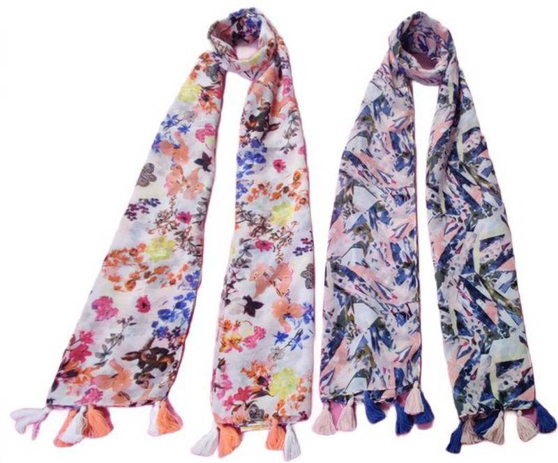 YUV COLLECTIONS Printed Polycotton Women Fancy Scarf