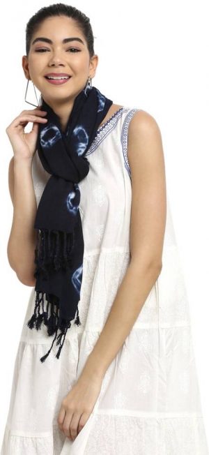 Glam Story Printed Cotton Rayon Blend Women Stole