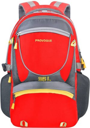 Large 35 L Laptop Backpack SKPRVG-5004-RED School College Formal Laptop Backpack for Men and Women 35 L  (Red)