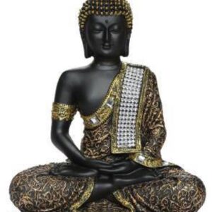 Ujas Craft Fangshui Religious Idol of Lord Gautam Buddha Statue Big Size Idols Decorative Showpiece - 24 cm (Polyresin