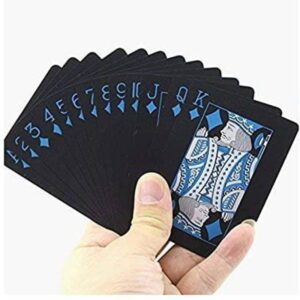 Daaduji Premium Royal Poker Flush Spades Rummy Blackjack Plastic Playing Cards  (Multicolor)