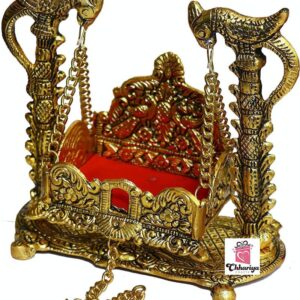 Chhariya Crafts Metal Krishna Jhula Laddu Gopal Jhula