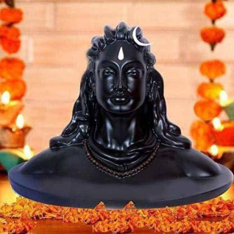 Kunti Craft Handcrafted Adiyogi Shiva Statue for home decor|God idols for car dashboard| adiyogi statue for car dashboard