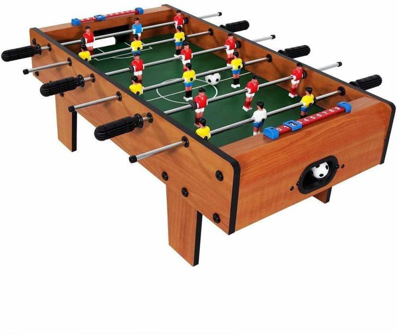 Skylofts Big-Sized Football Table Soccer Game with 6 Rods Toys for 4 Years Old Boys & Girls & Adult Toys( 69cm) Foosball Board Game
