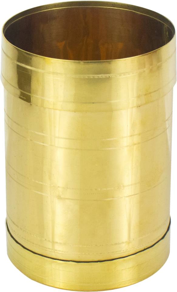 Spillbox Brass Rice Measuring Pot Padi Uzhakku