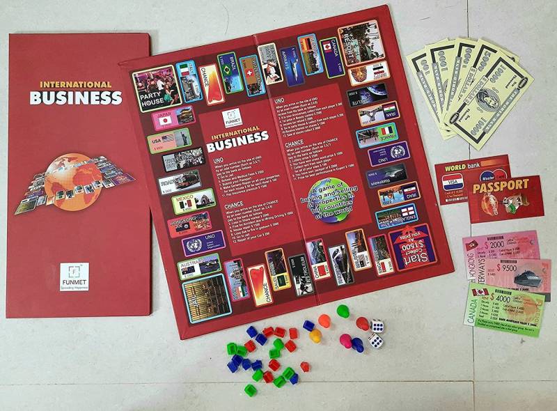 FUNMET Business Board Game for Families and Kids Ages 8 and UpClassic fantasy Gameplay Board Game Accessories Board Game