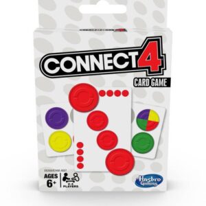 HASBRO GAMING Connect 4 Card Game for Kids Ages 6 and Up