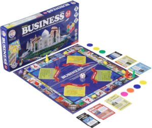 HARIKRUPEX Fun Filled Business Game with Plastic Money Coins for Young Businessmen to Learn Trading and Other Systems of Buying and Selling Money & Assets Games Board Game
