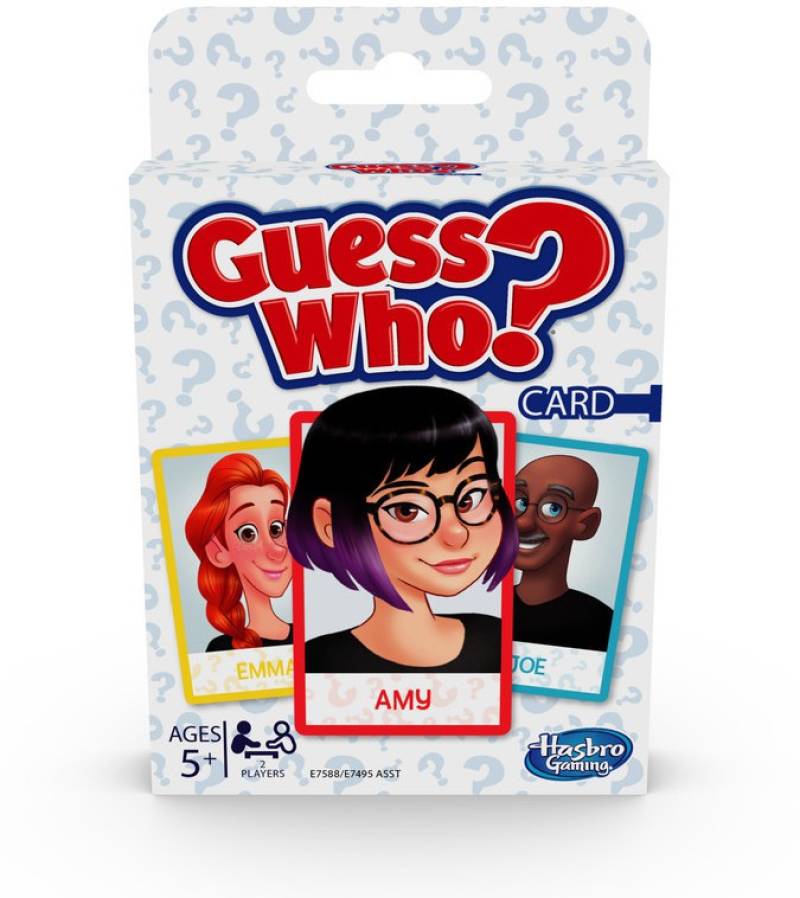 HASBRO GAMING Guess Who? Card Game for Kids Ages 5 and Up