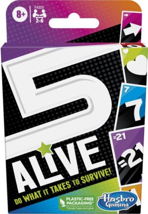 HASBRO GAMING 5 Alive Card Game