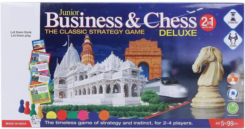 PEZYOX Plastic;Paper Business & Chess Junior Deluxe Board Money & Assets Games Board Game Board Game Accessories Board Game