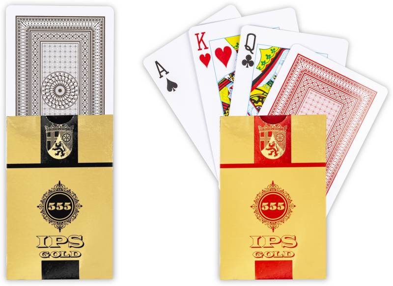 IPS Gold 555 Playing Cards