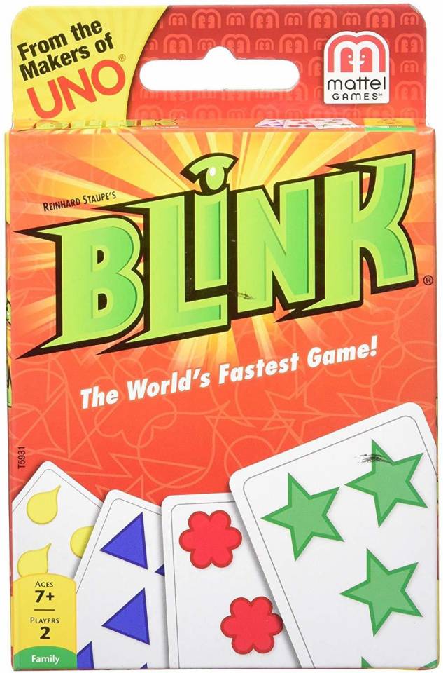 MATTEL Reinhards Staupe's Blink The World's Fastest Card Game  (Multicolor)
