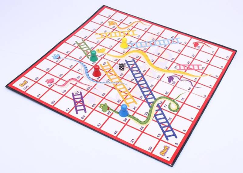 FUNSKOOL Snakes and Ladders Strategy & War Games Board Game