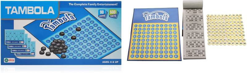 Ekta Tambola Board Game Family Game Party & Fun Games Board Game