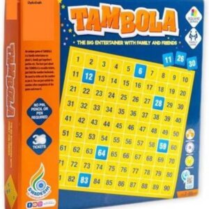 Dykidrah Tambola Premium Quality Big Family entertainer game with 36 tickets Party Fun Educational Board Games Board Game