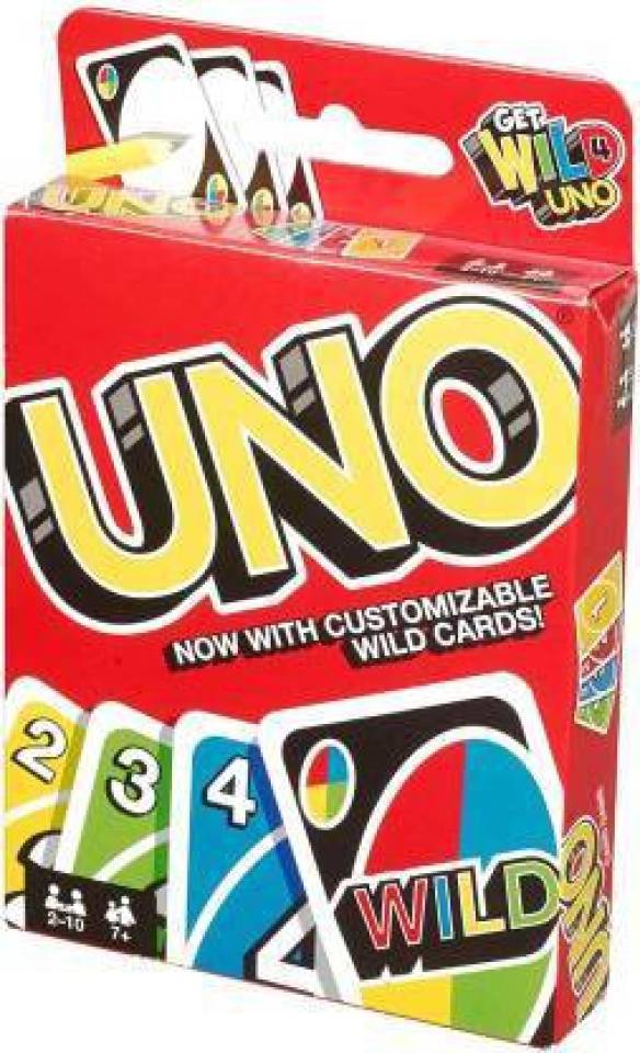 niks UNO Card Games Fast Fun FAMILY CARD GAME COMPLETE PACK OF 1  (Red)