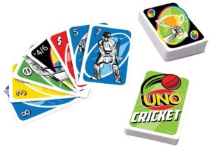 mattel GAMES UNO Cricket Card Game  (Multicolor)