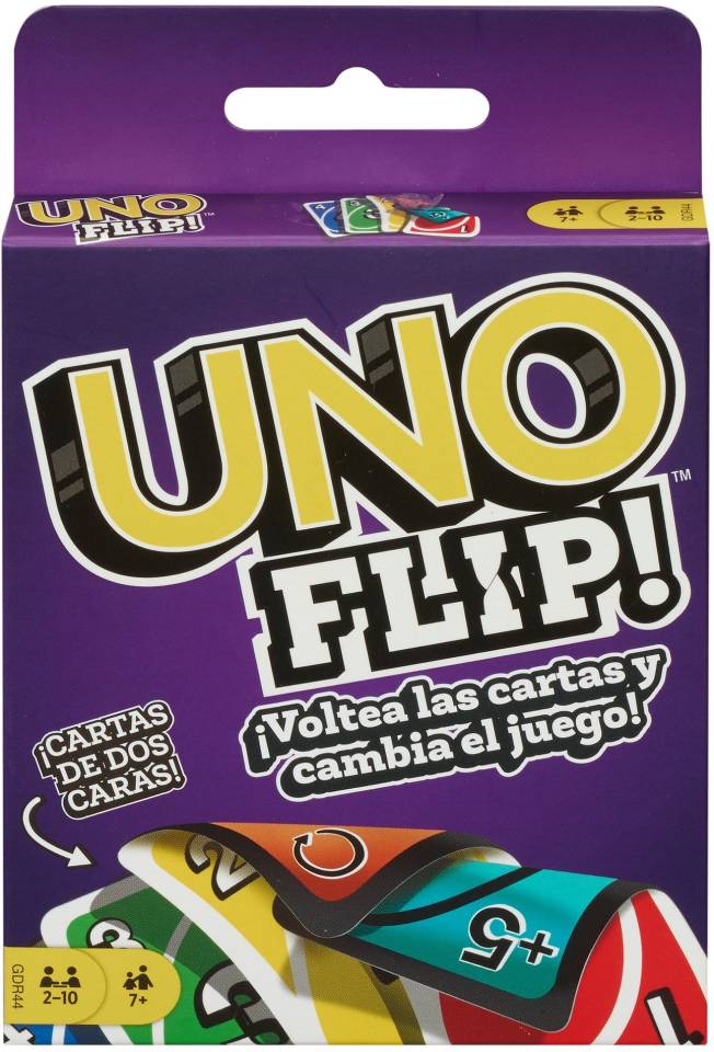 Games Uno Flip Side Card Game  (Multicolor)