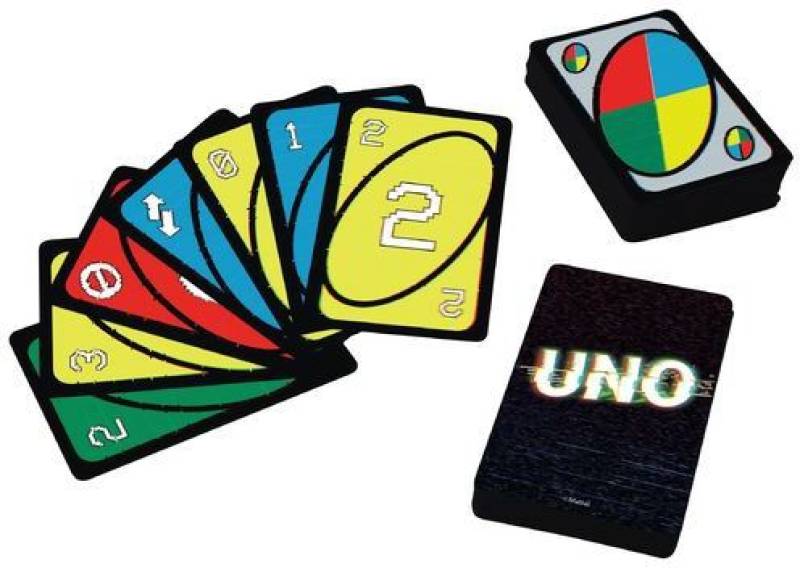 mattel GAMES UNO Iconic 2000s Card game  (Multicolor)