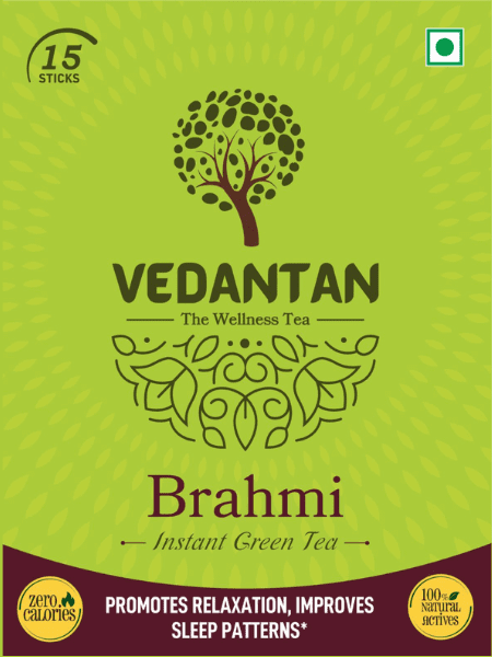 Vedantan Brahmi – Instant Herbal Green Tea