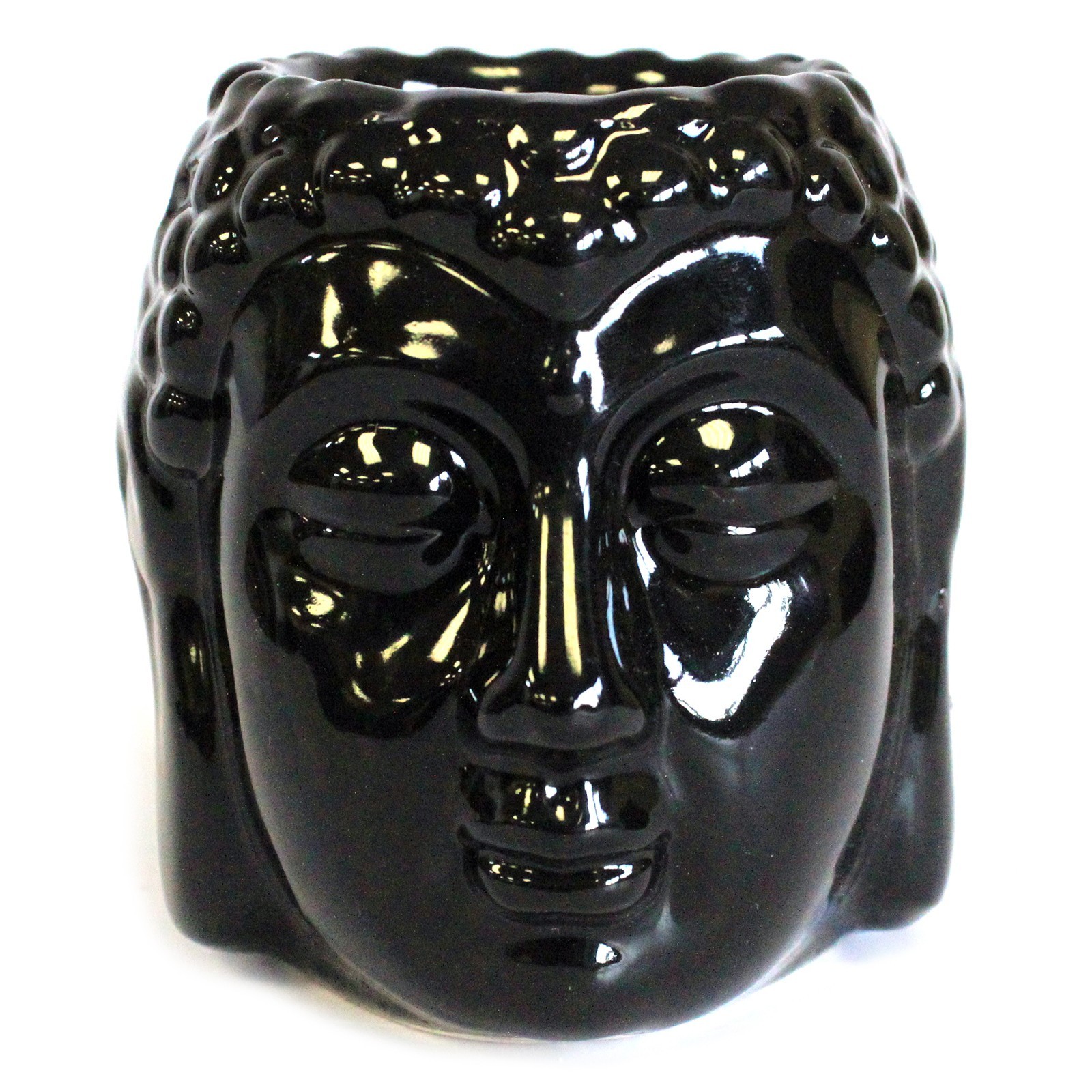 Buddha Oil Burner - Black - 1 Piece (OBBB-03)