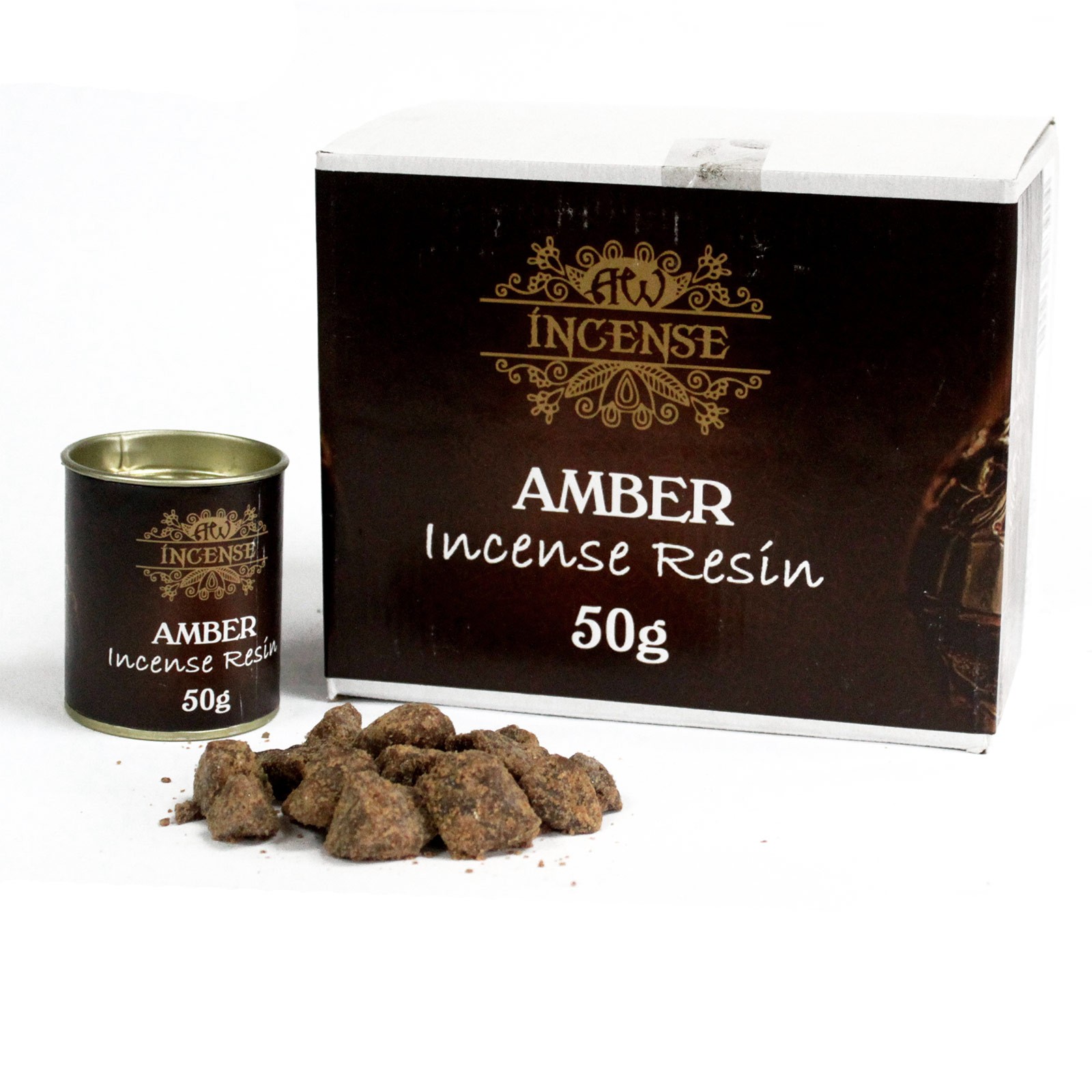 50gm Amber Resin - 1 Piece (TRT-02)