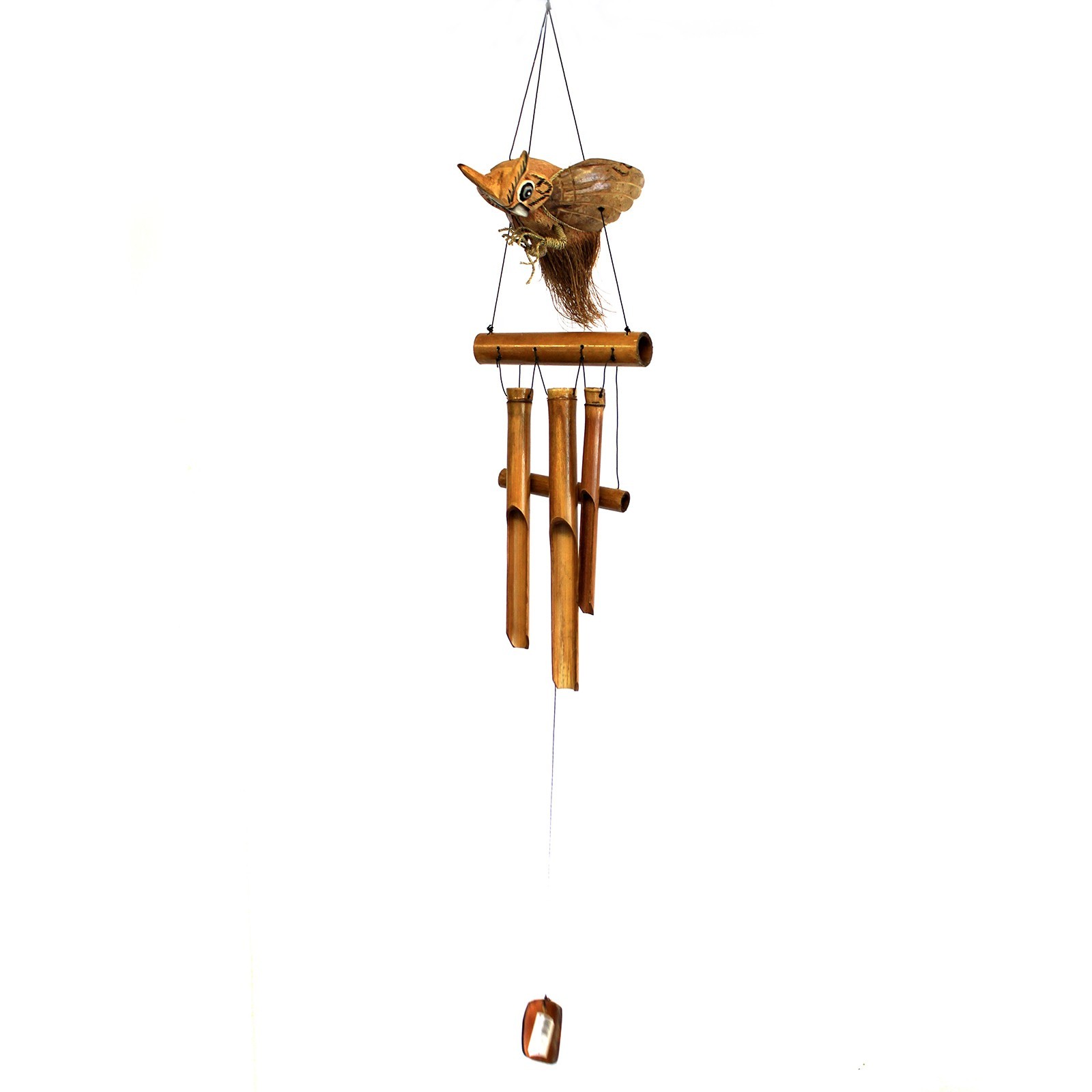 1x Coconut Owl Windchimes - 1 Piece (CocoW-04)