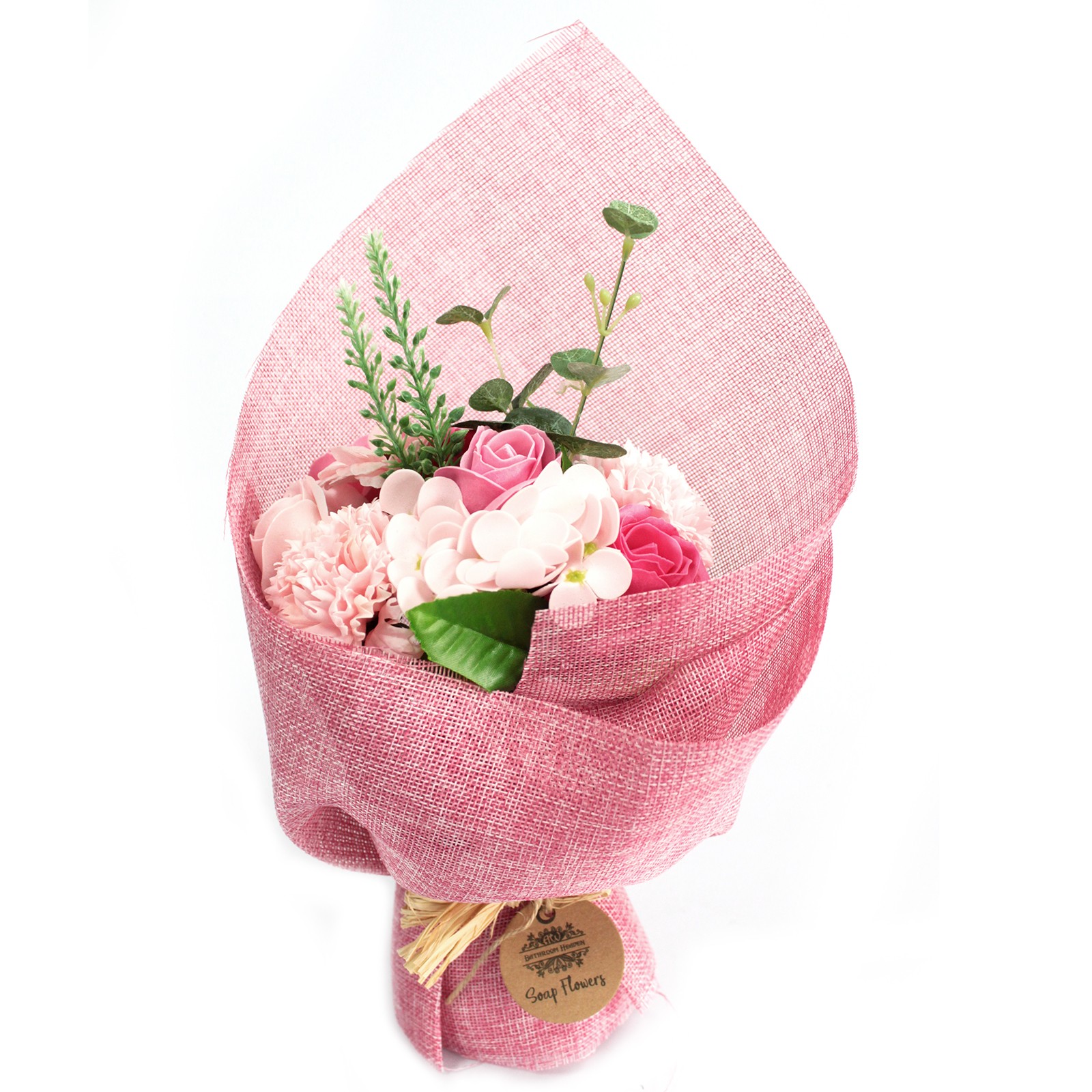 Standing Soap Flower Bouquet - Pink - 1 Piece (SFB-04)