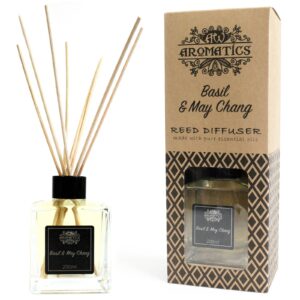 200ml Basil & Maychang Essential Oil Reed Diffuser - 1 Piece (RDEO-11)