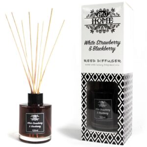 120ml Reed Diffuser - White Strawberry & Blackberry - 1 Piece (RDHF-01)