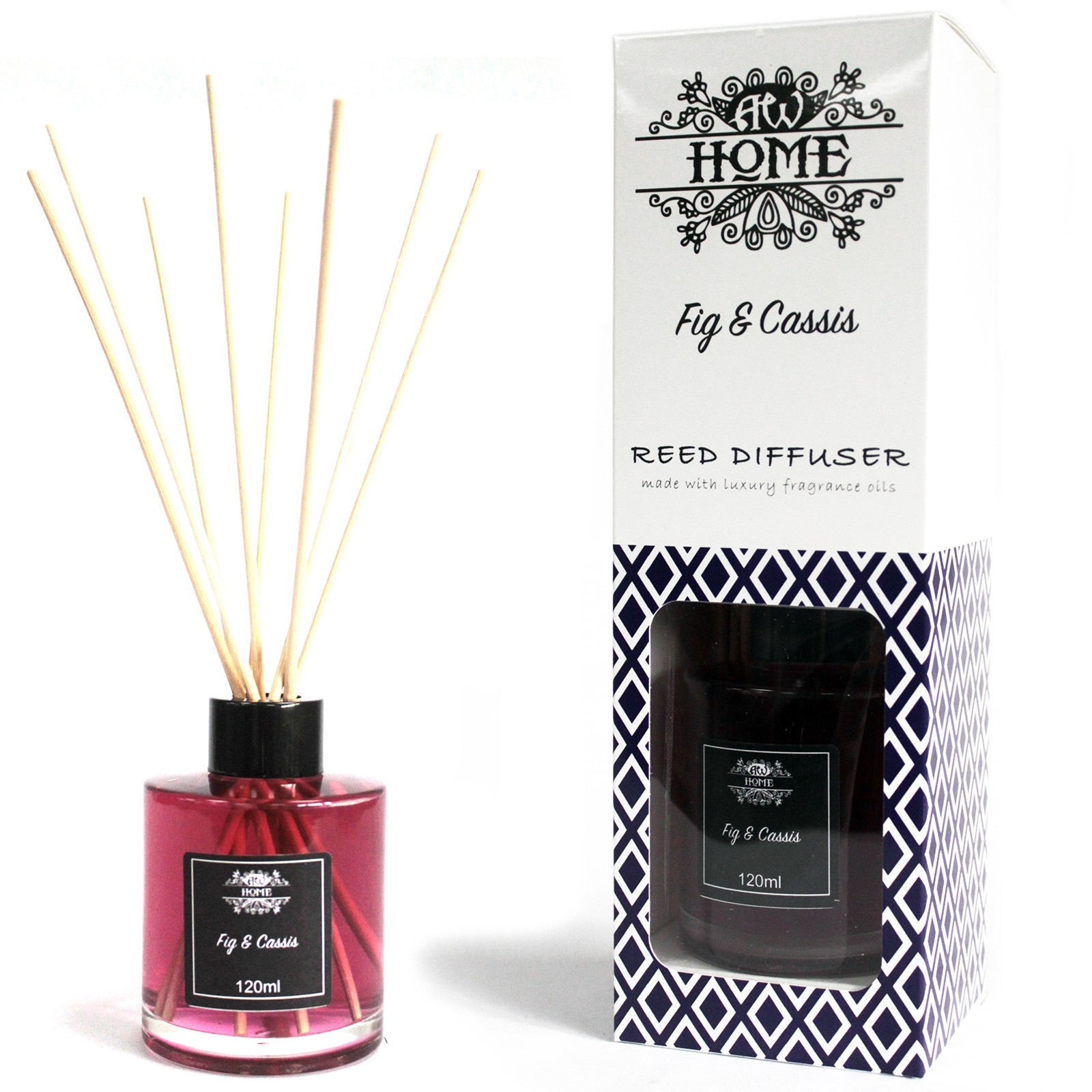 120ml Reed Diffuser - Fig & Cassis - 1 Piece (RDHF-05)