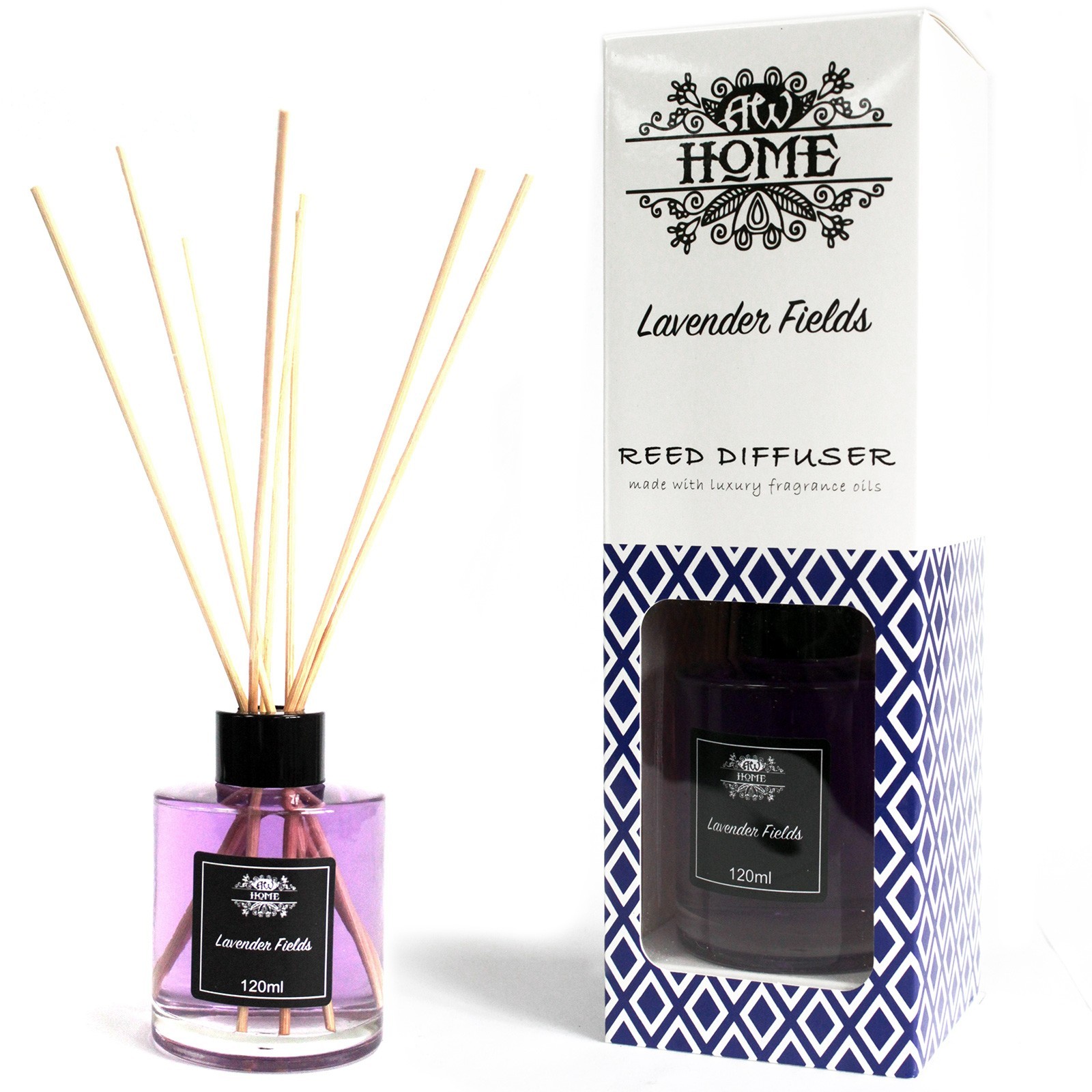 120ml Reed Diffuser - Lavender Fields - 1 Piece (RDHF-09)