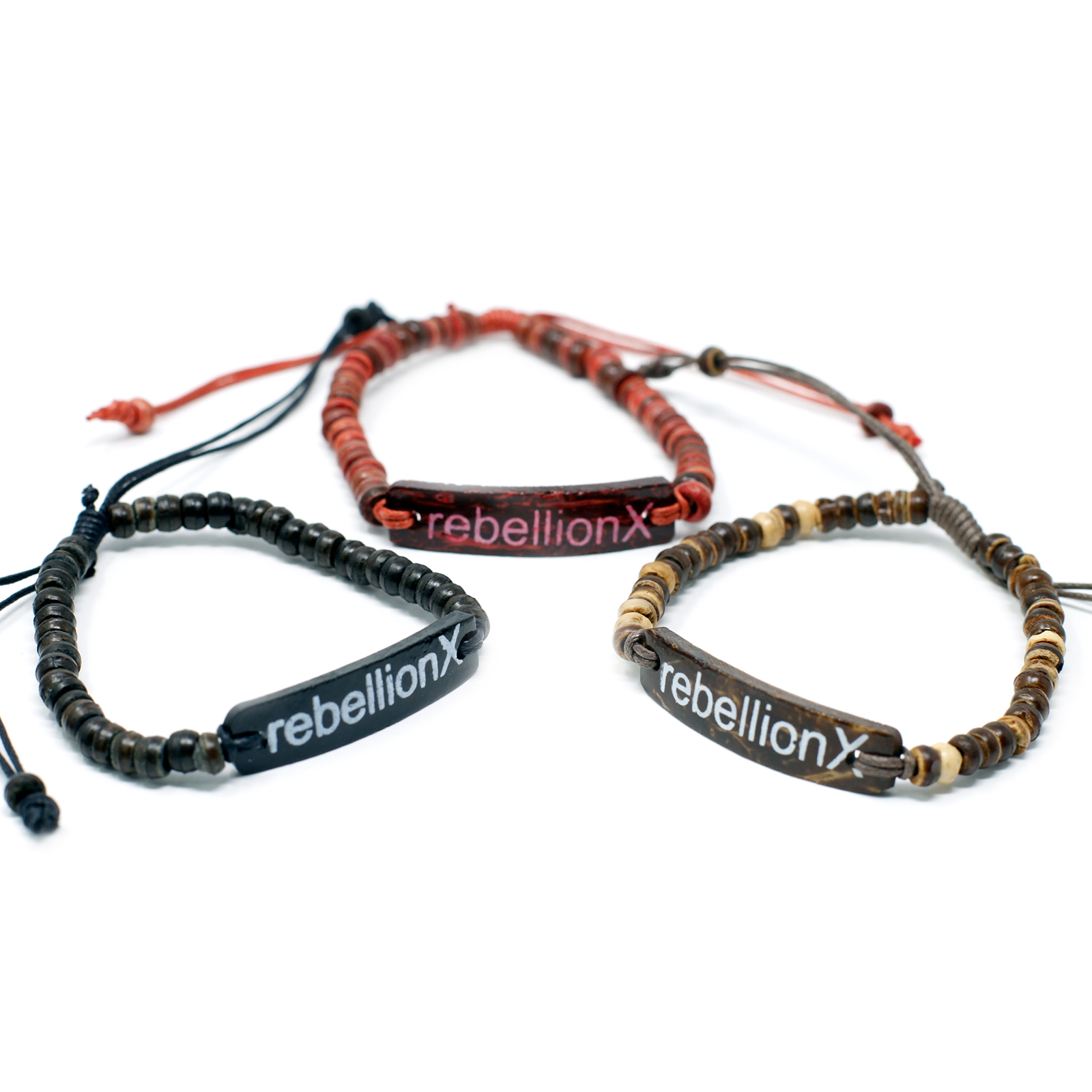 Coco Slogan Bangle - Rebellion X - 1 Piece (CocoSG-03)