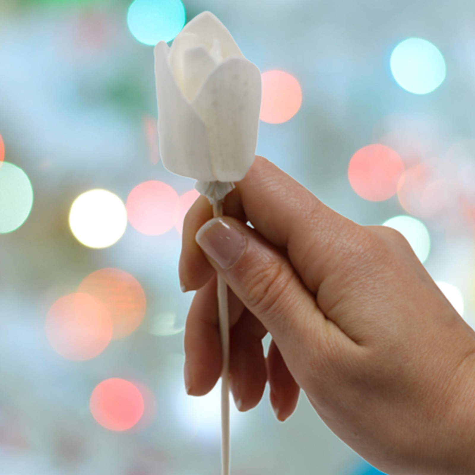 Natural Diffuser Flowers - Tulip on Reed - 1 Piece (Ndiff-12)