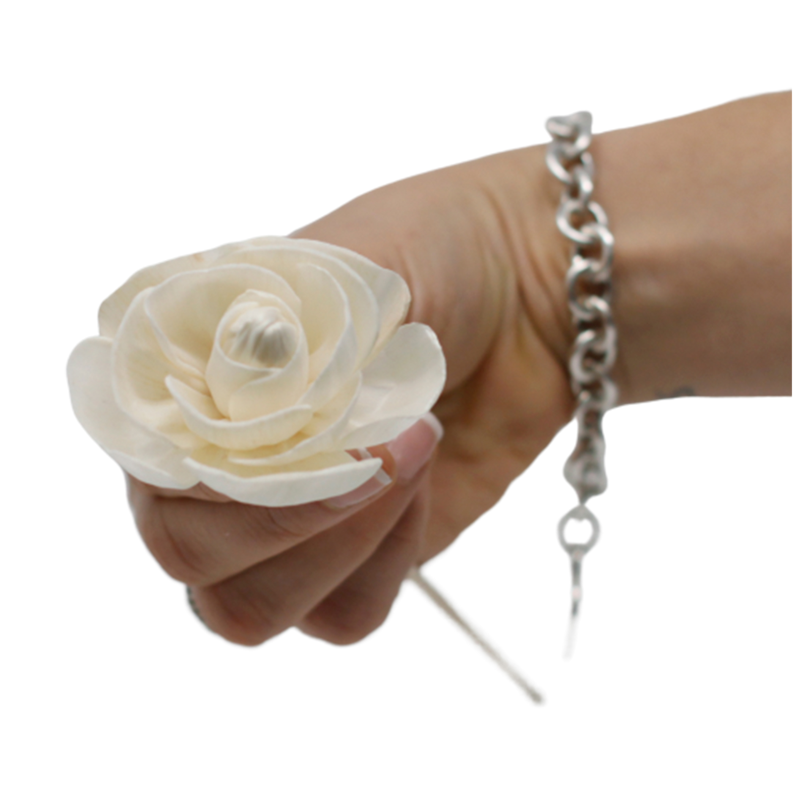 Natural Diffuser Flowers - Rose on Reed - 1 Piece (Ndiff-10)