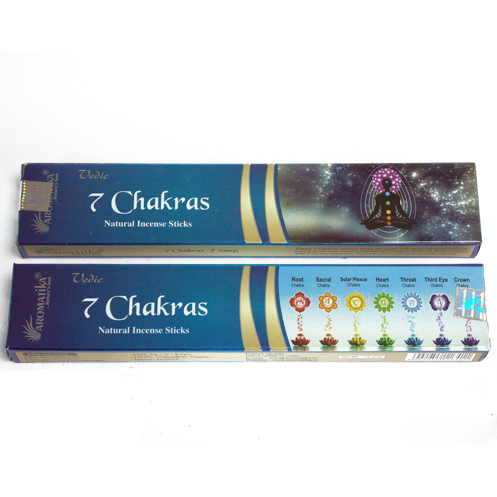 Vedic -Incense Sticks - 7 Chakra - 1 Piece (Vedic-13)