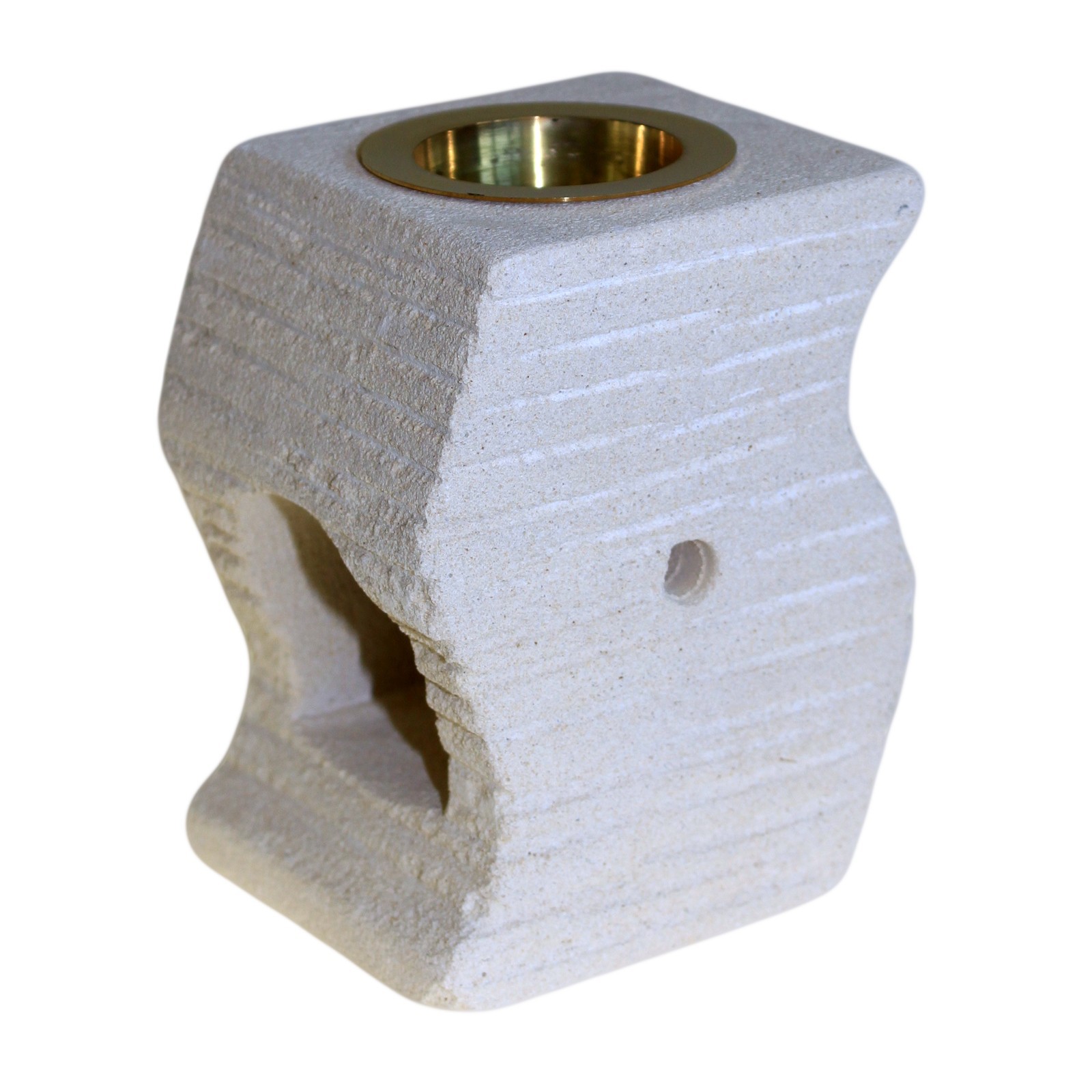 Stone Oil Burner - Stepped Wave - 1 Piece (SSOB-01)