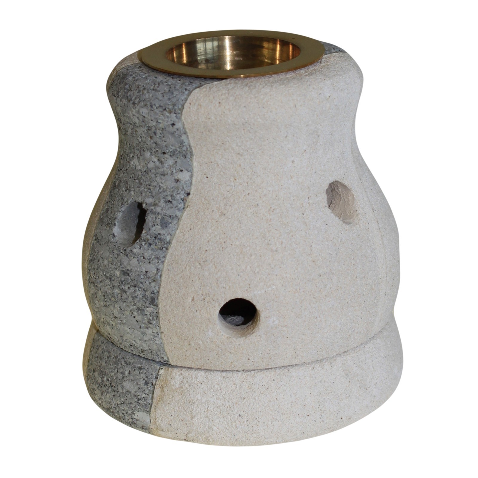Stone Oil Burner - Combo Shaped - 1 Piece (SSOB-09)