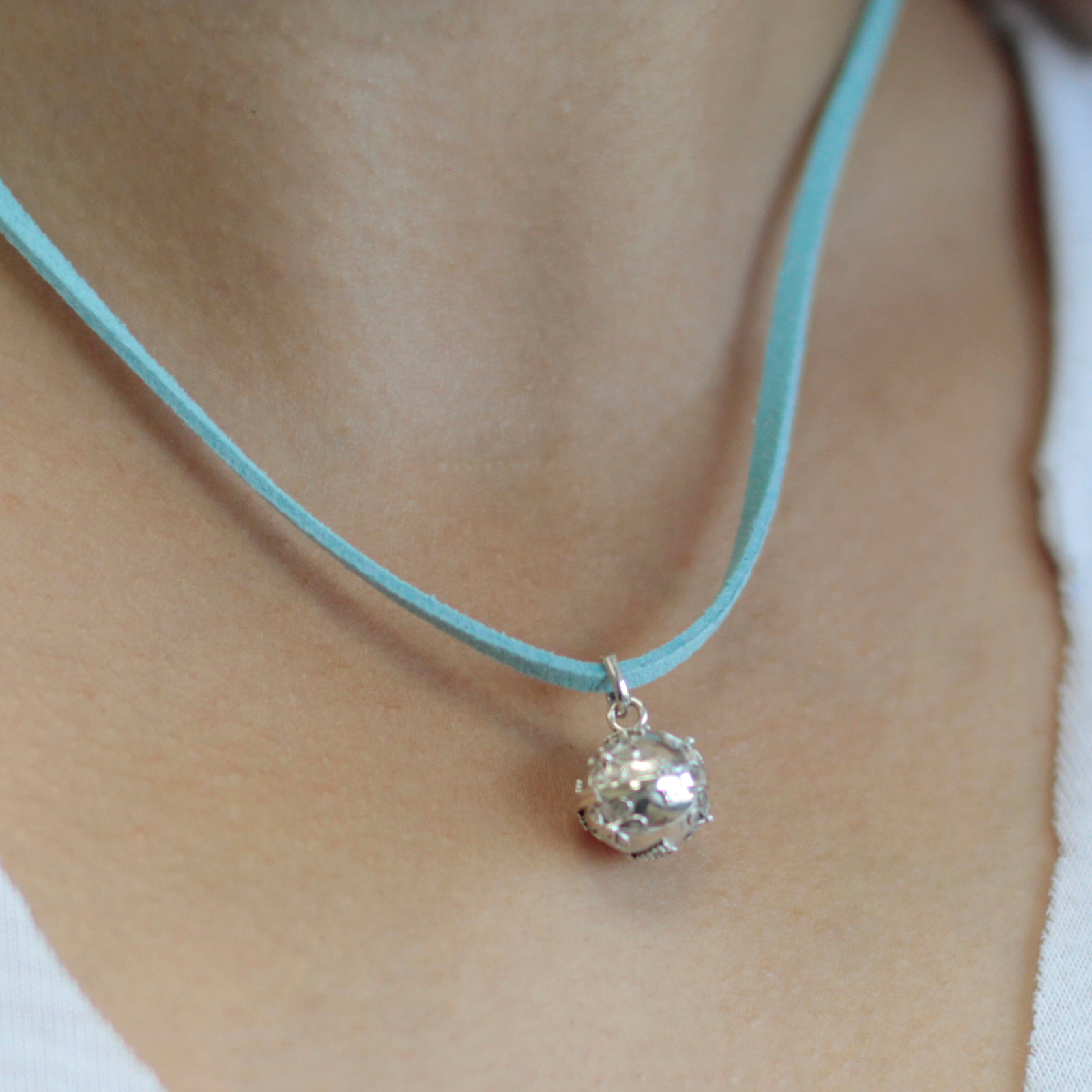 Silver Angel Bell - Faith - 12mm - 1 Piece (SABall-12)