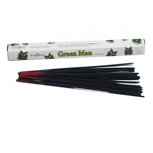Green Man Premium Incense - 1 Piece (StamFP-26)