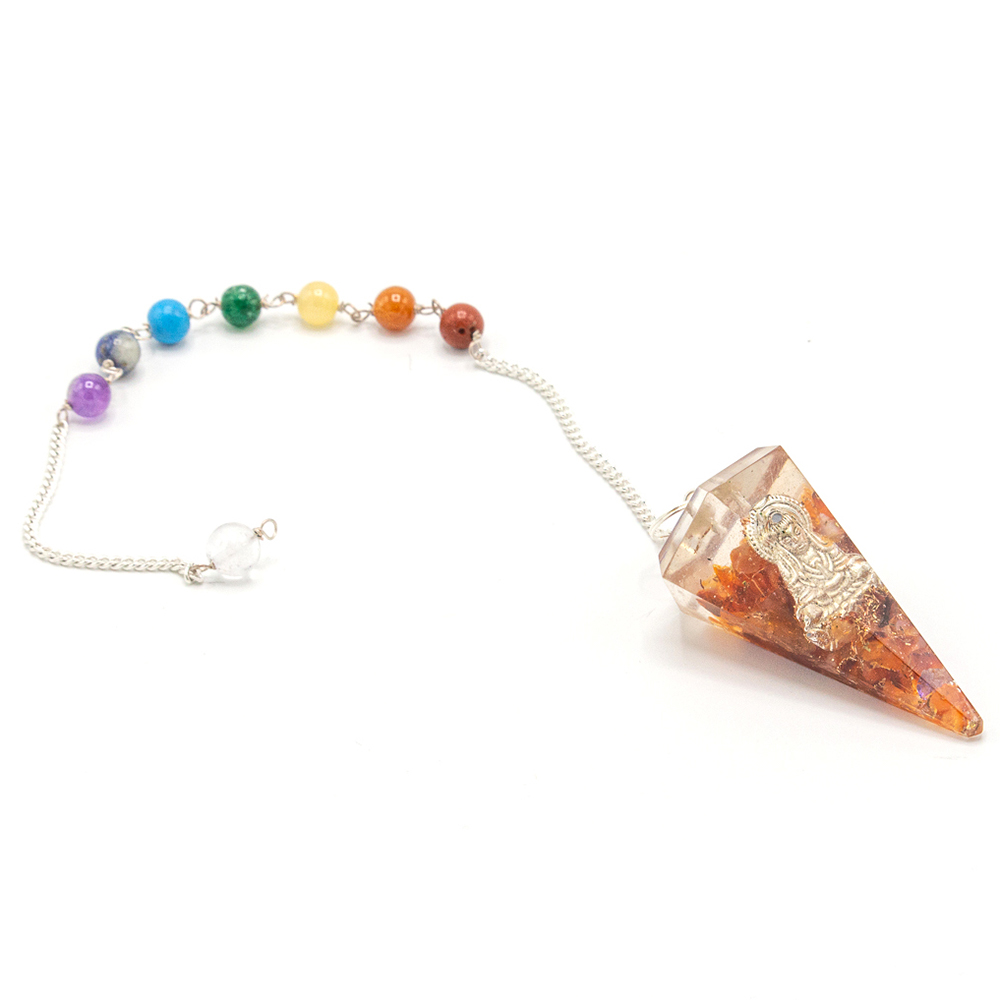 Orgonite Power Chakra Pendulum - Buddha - 1 Piece (OrgCP-09)