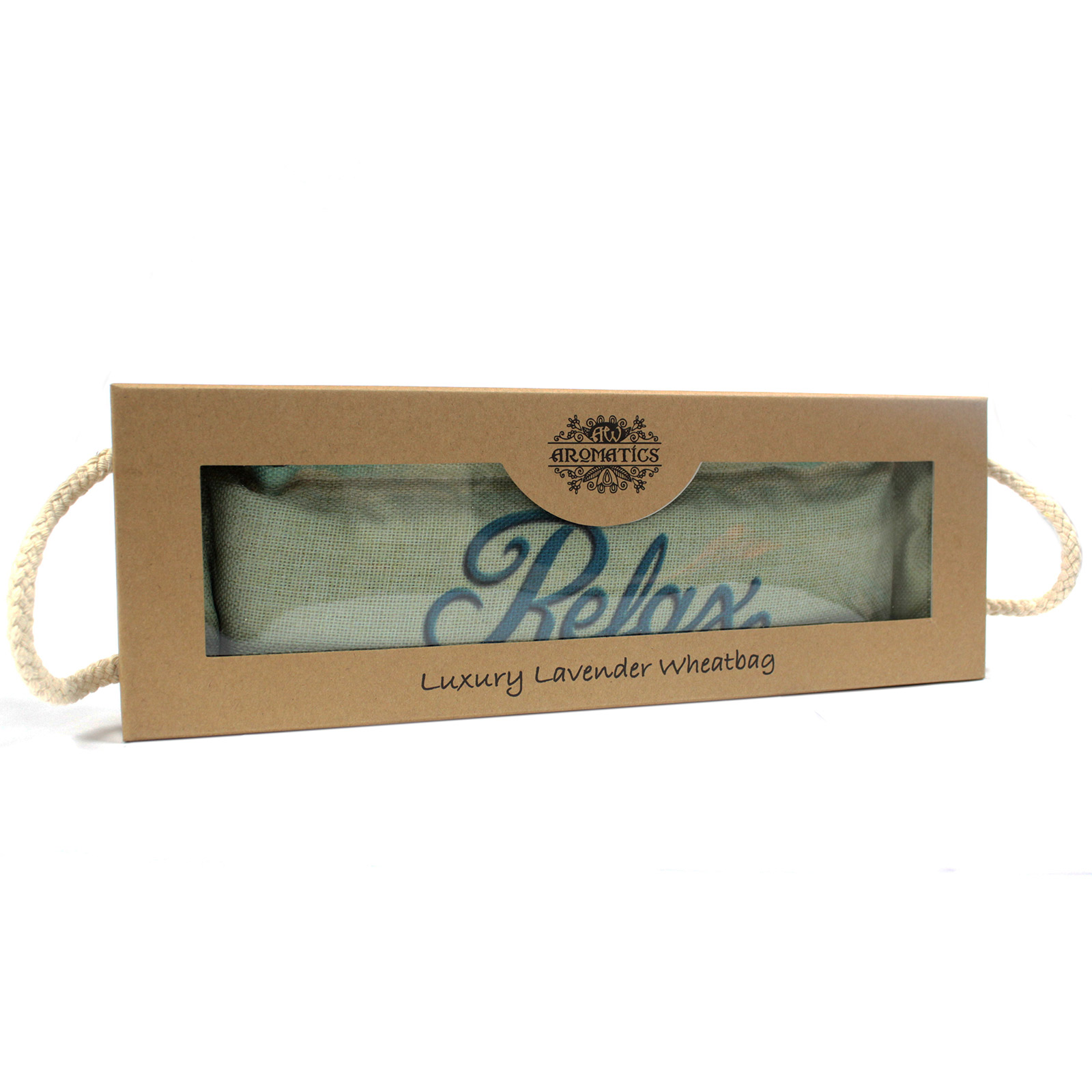 Luxury Lavender Wheat Bag in Gift Box - Blue Sky RELAX - 1 Piece (AWHBL-04)
